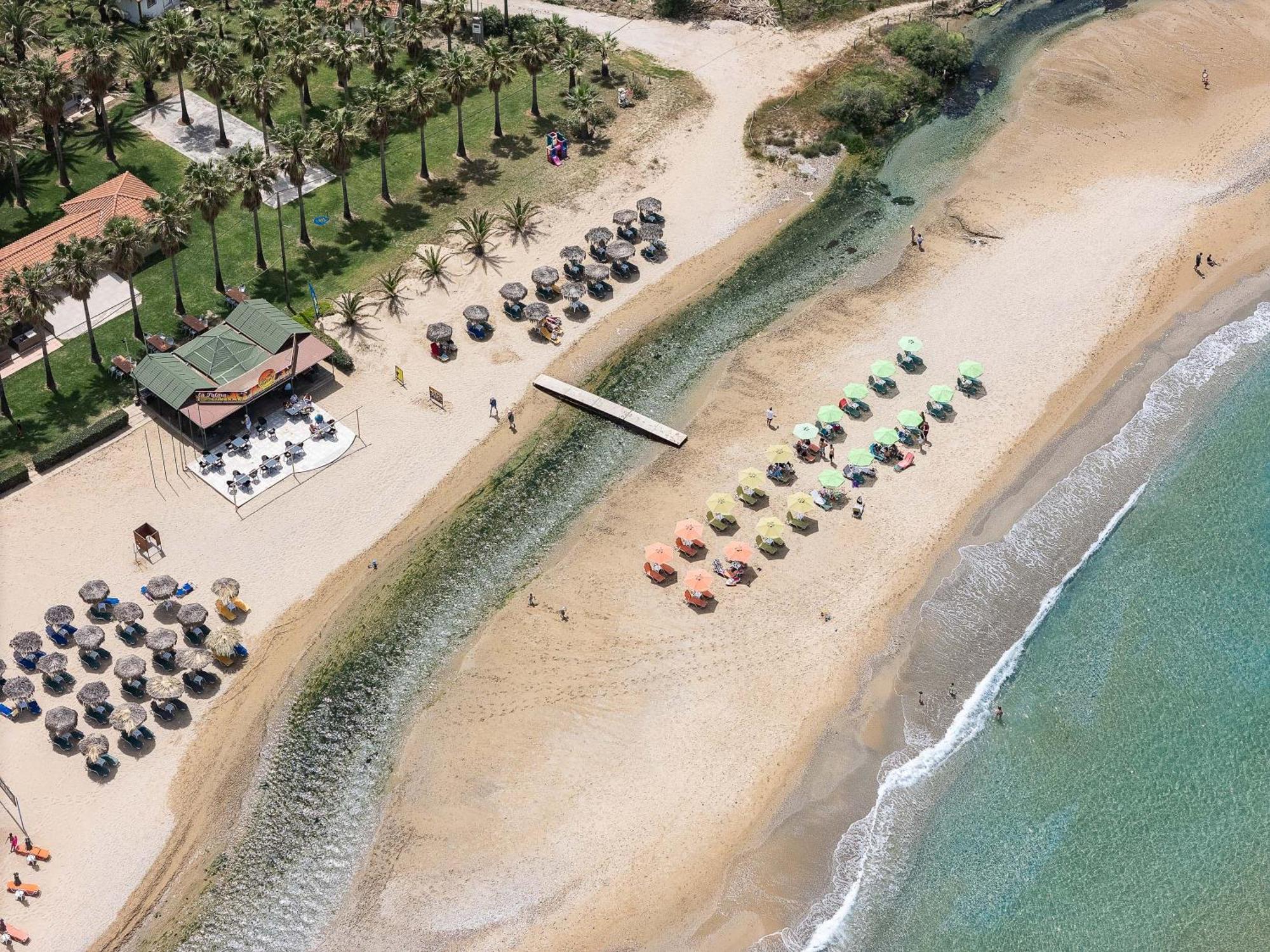 La Palma Beachfront Suites Georgioupoli Bagian luar foto