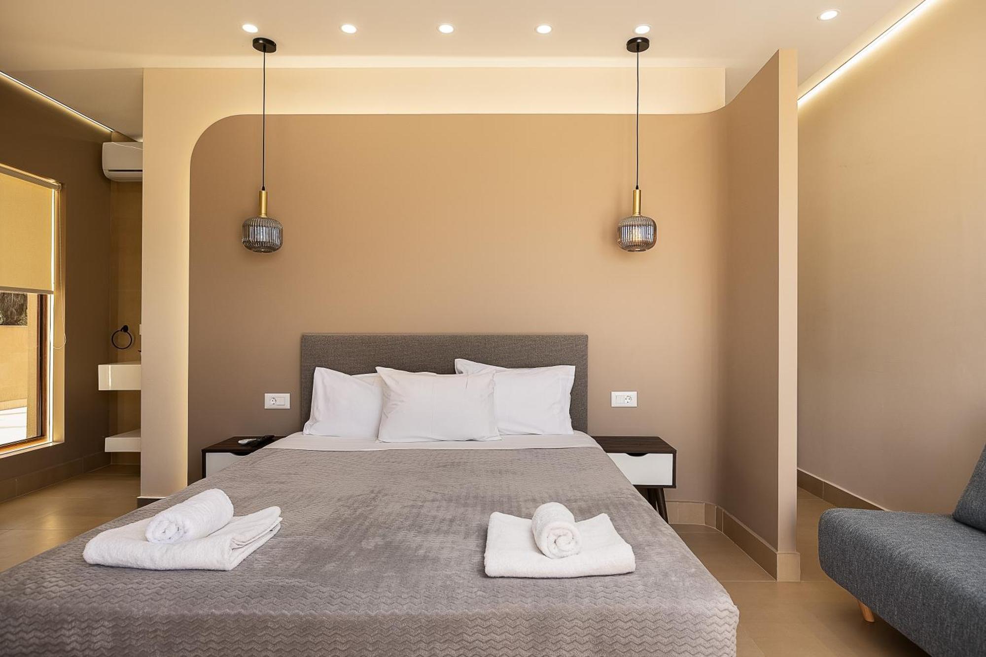 La Palma Beachfront Suites Georgioupoli Bagian luar foto